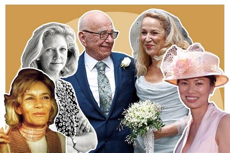 rupert murdoch wives and children.